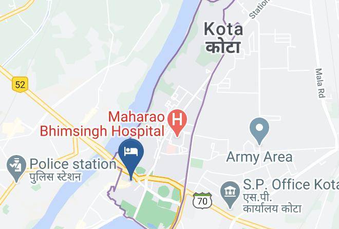 Kota - Hotel Kanchan Maps