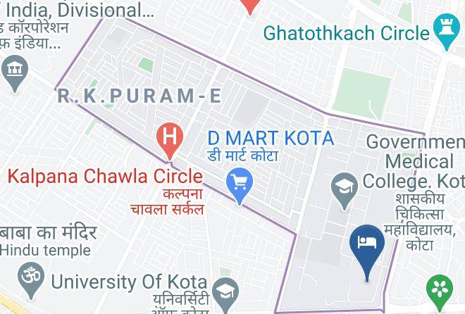 Kota - Hotel Kanchan View & Restaurant Maps