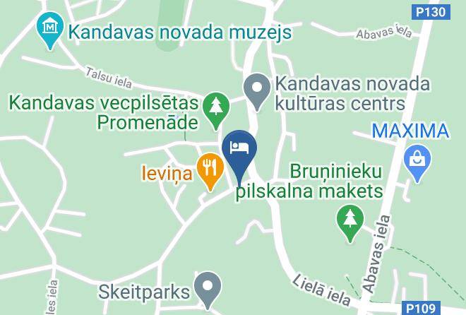 Hotel Kandava Map