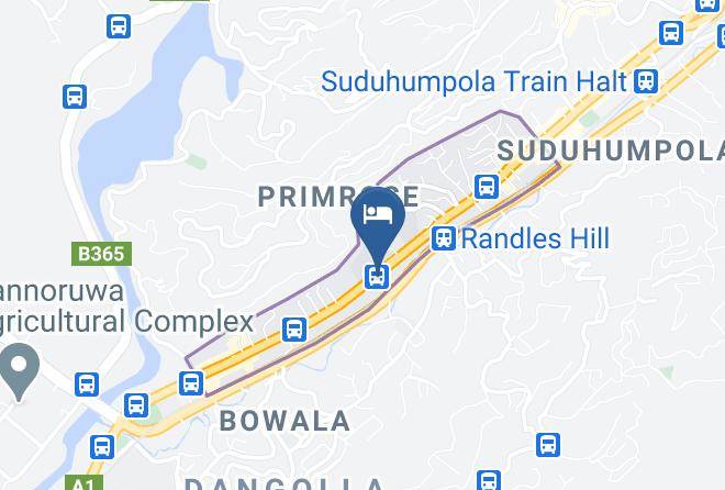 Kandy - Hotel Kandyan Arts Residency Maps