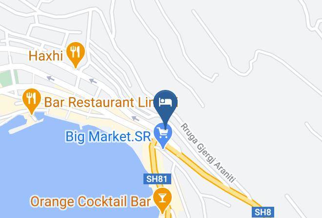 Saranda - Hotel Kanes Maps