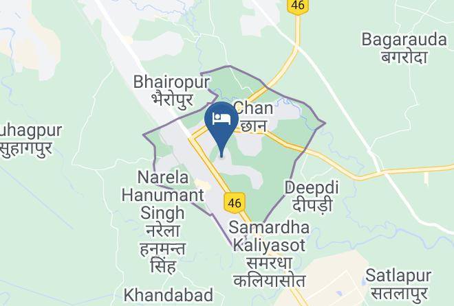 Bhopal - Hotel Kanha's Palm Springs Maps