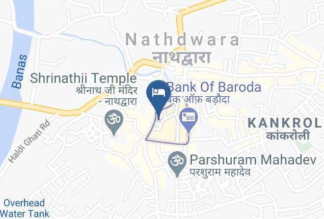 Nathdwara - Hotel Kanhaiya Palace Maps