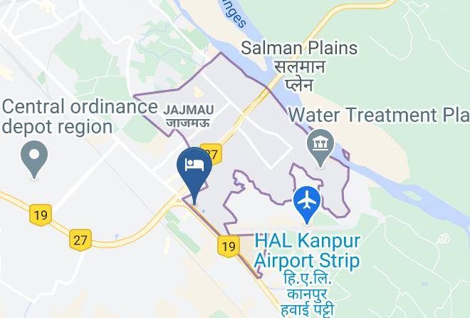 Kanpur - Hotel Kanishka Maps