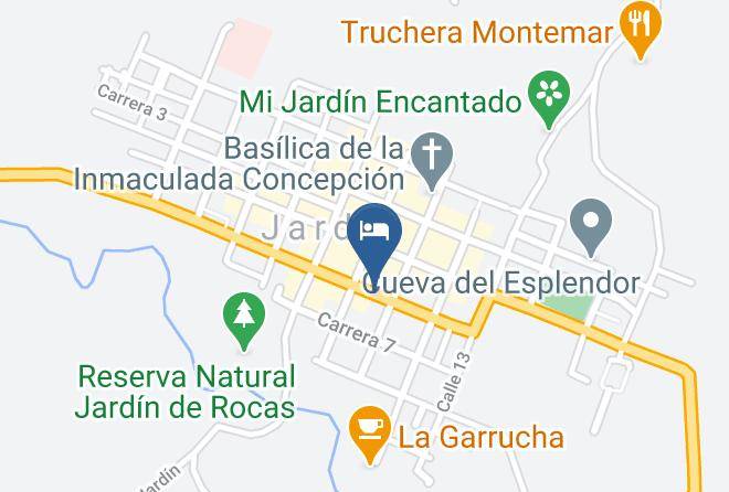 Jardin - Hotel Kantarrana Urbana Jardin Maps