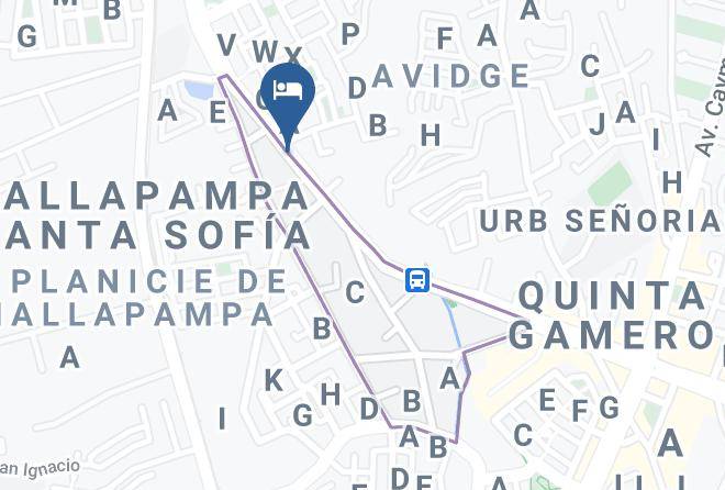 Cerroorado - Hotel Kantu Maps