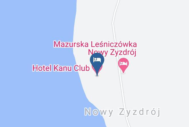 Hotel Kanu Club Map