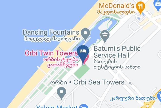 Batumi - Hotel Kanzler Maps