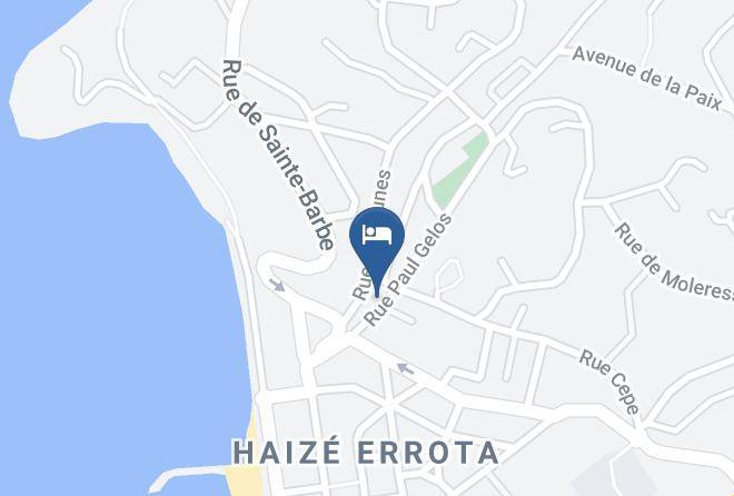 Pyrenees Atlantiques - Hotel Kapa Gorry Saint Jean De Luz Maps