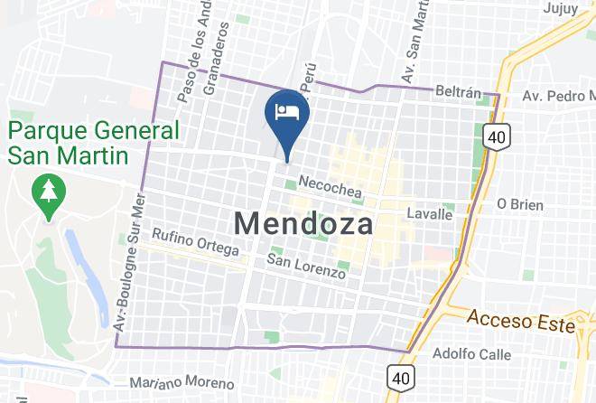 Mendoza - Hotel Kapac Maps