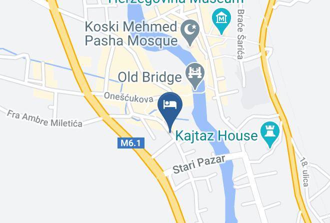 Hercegovacko Neretvanski - Hotel Kapetanovina Maps