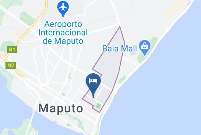 Maputo - Hotel Kapital Maps