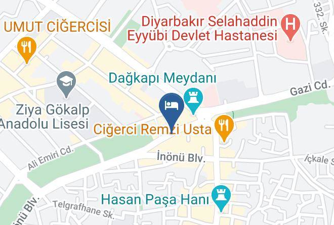 Sur - Hotel Kaplan Maps