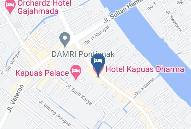Hotel Kapuas Dharma Map