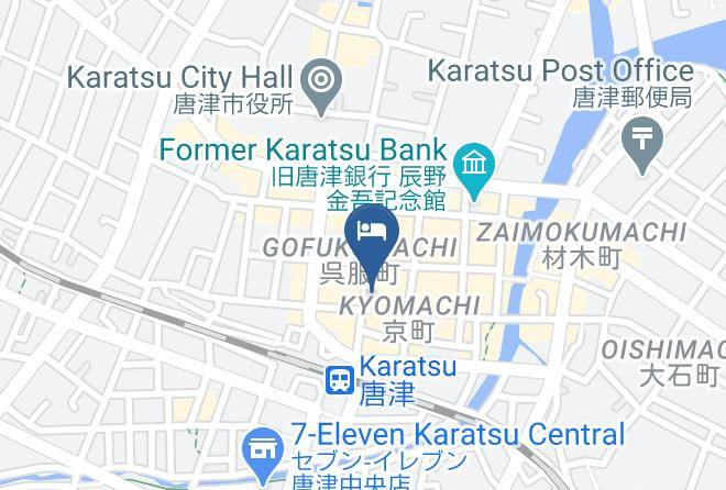 Karatsu City - Hotel Karae Maps