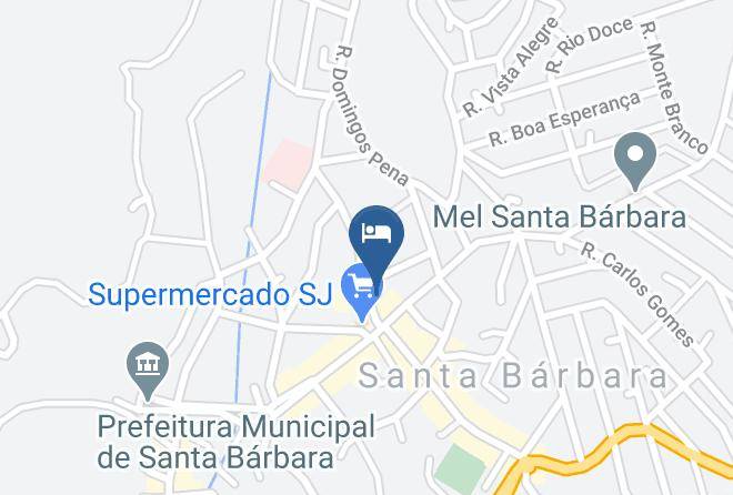 Santa Barbara - Hotel Karaiba Maps