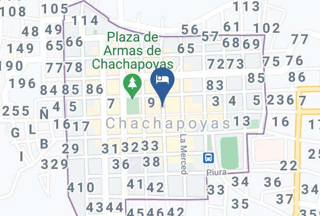 Chachapoyas - Hotel Karajia Maps