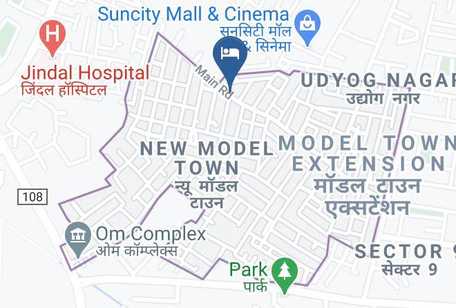 Hisar - Hotel Karandeep Maps