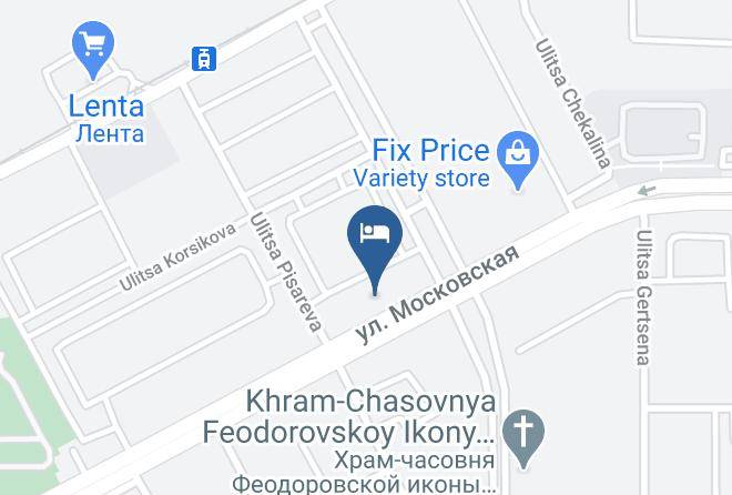 Magnitogorsk - Hotel Karat Maps