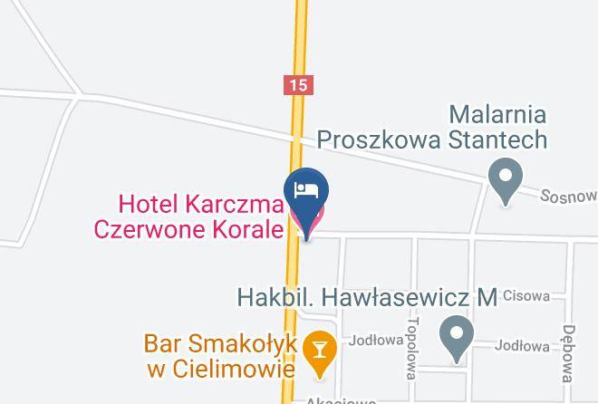 Gnieznienski - Hotel Karczma Czerwone Korale Maps