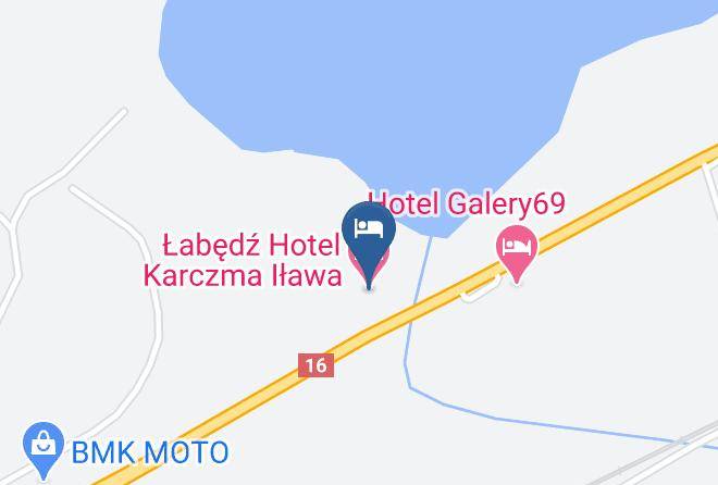 Ilawski - Labedz Hotel Karczma Ilawa Maps