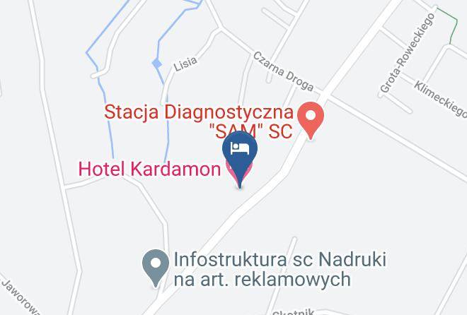 Tarnowski - Hotel Kardamon Maps