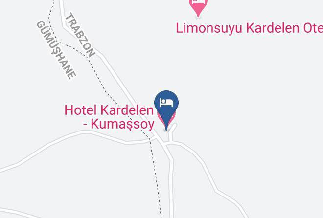 Gumushane - Hotel Kardelen Kumassoy Maps