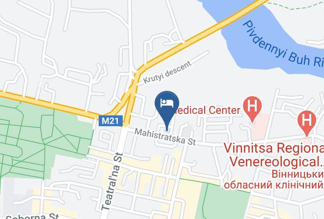Vinnytsya - Hotel Kardinal Maps