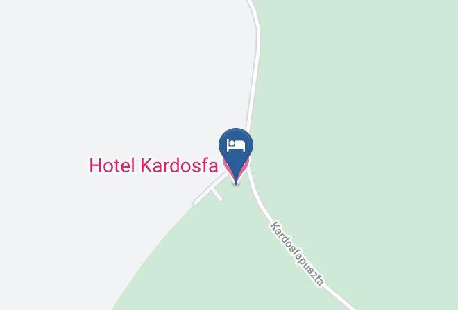Hotel Kardosfa Map