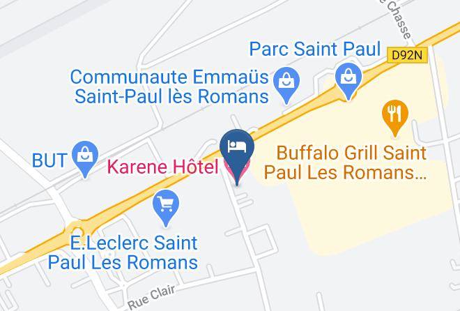 Drome - Karene Hotel Maps