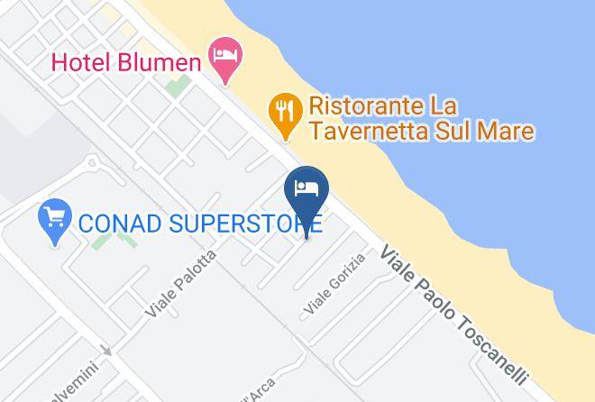 Rimini - Hotel Kariba Maps