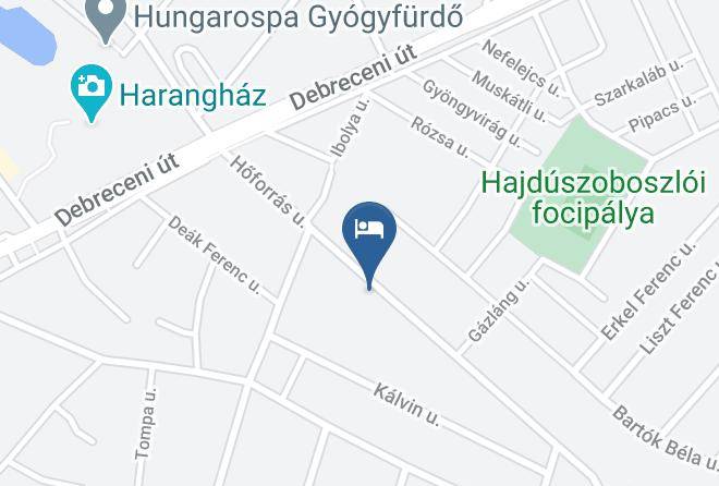 Hajduszoboszlo - Hotel Karikas Maps