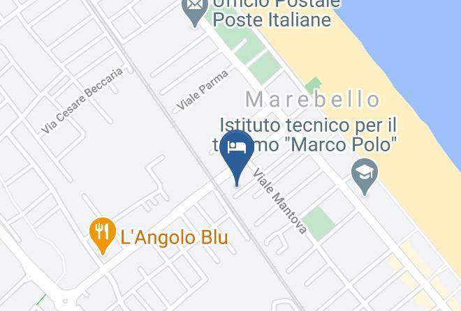 Rimini - Hotel Karin Maps