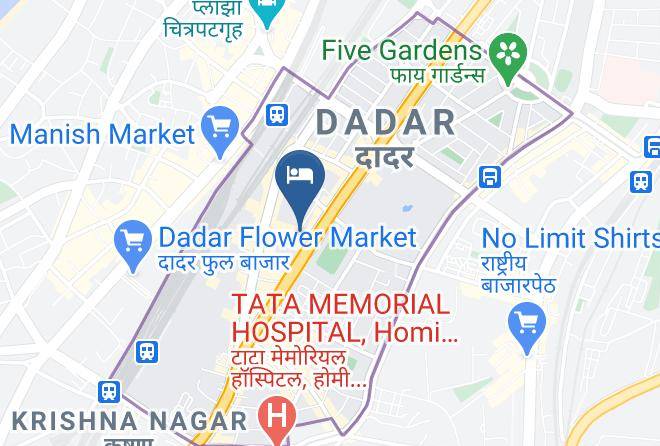 Mumbai - Hotel Karishma Dadar Maps