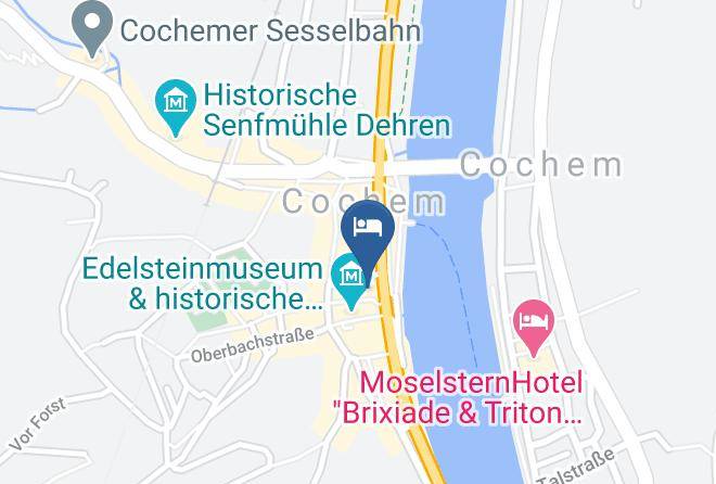 Cochem Zell - Hotel Karl Muller Maps