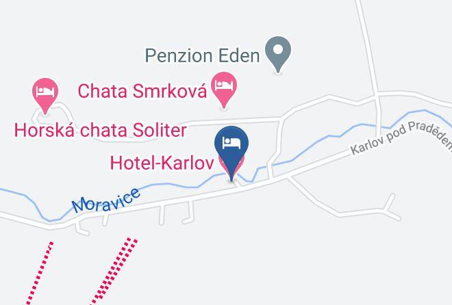 Hotel Karlov Map