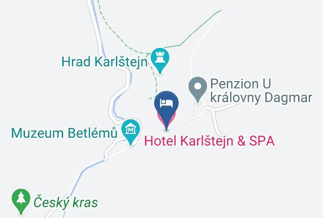 Beroun - Hotel Karlstejn Maps