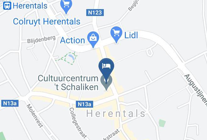 Antwerp - Hotel Karmel Maps