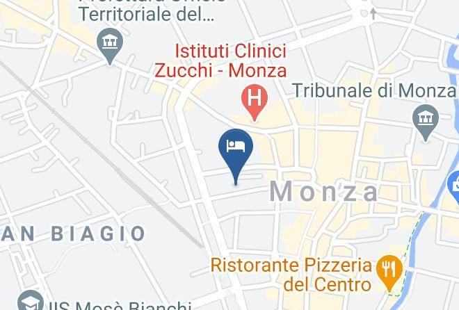 Monza E Brianza - Hotel Karol Maps