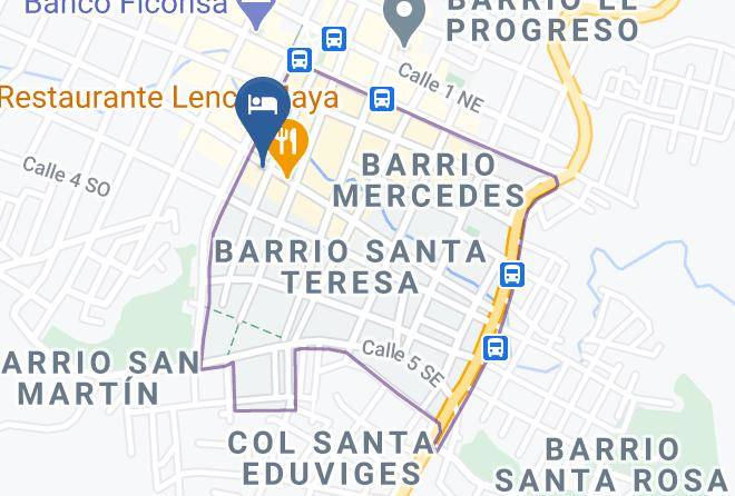 Santa Rosa Dean - Hotel Karolina Boutique Maps