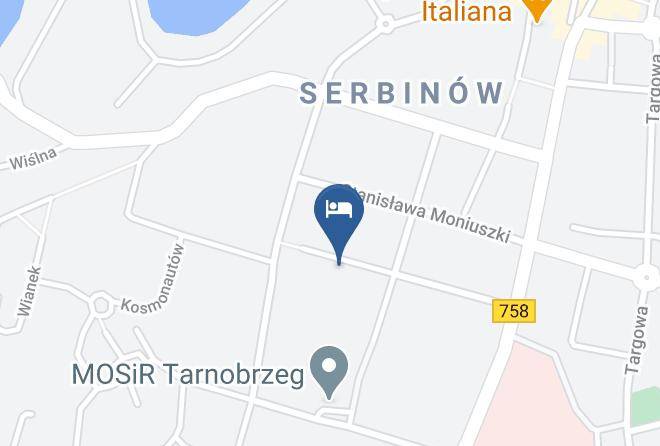 Tarnobrzeg - Hotel Karolina Maps