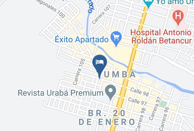 Apartado - Hotel Karolina Real Maps