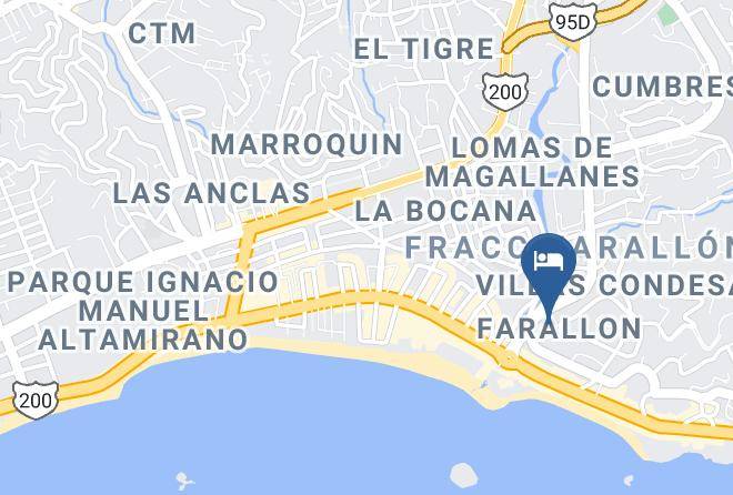 Acapulco De Juarez - Hotel Karoline Maps