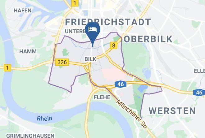 Dusseldorf - Hotel Karolinger Maps