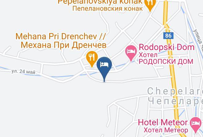 Chepelare - Hotel Karov Maps