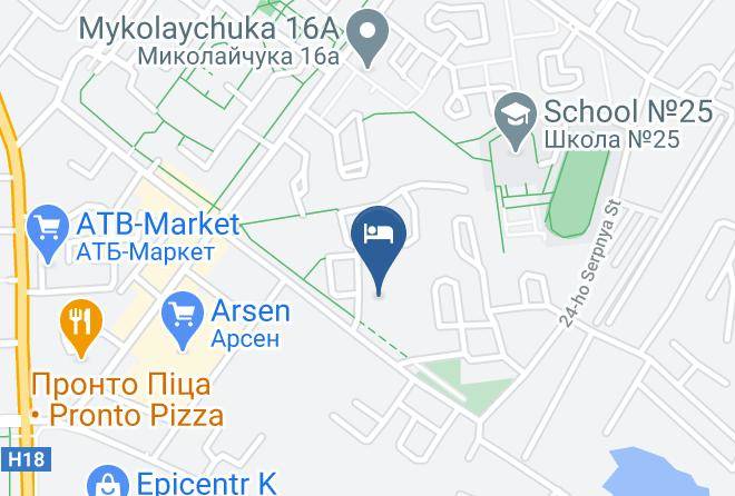 Ivano Frankivs K - Hotel Karpaty Maps