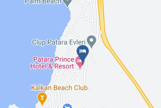 Kas - Hotel Kartal Yuvasi Maps