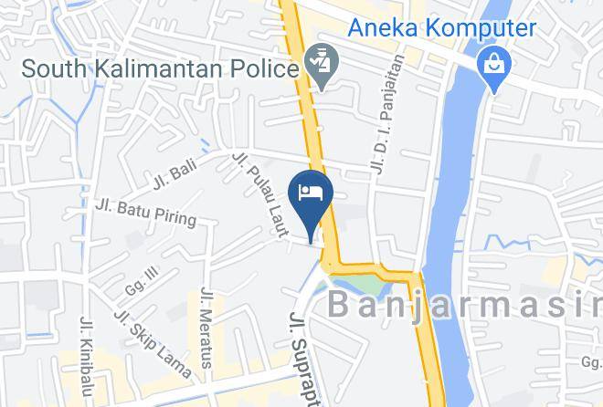 Banjarmasin - Hotel Kartika Maps