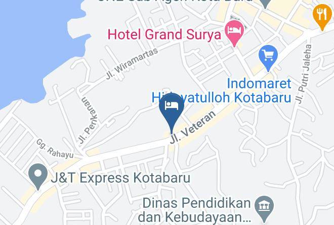 Kotabaru Regency - Hotel Kartika Maps