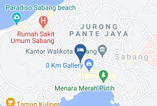 Kota Sabang - Hotel Kartika Maps